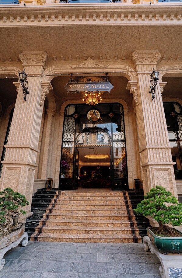 Façade de l’hébergement