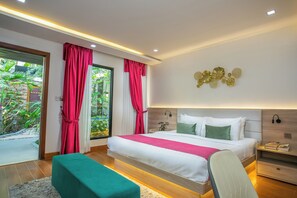 Private Villa Suite | Minibar, in-room safe, free WiFi, bed sheets - Cambana La Rivière Hotel (Battambang)