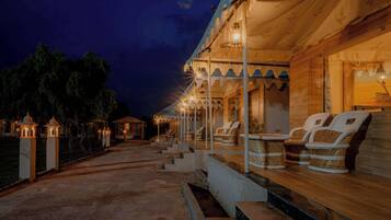 Fachada de la propiedad