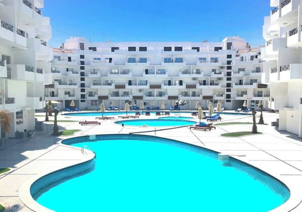 Studio, 1 Bedroom, Accessible, Smoking | Pool | Outdoor pool - Tiba View Resort - Near Elgouna (Hurghada)