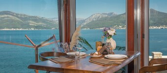 Seaview room in luxury villa with private beach