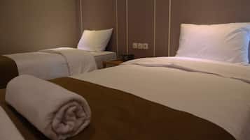 Escritorio, camas plegables/adicionales, wifi gratis y ropa de cama