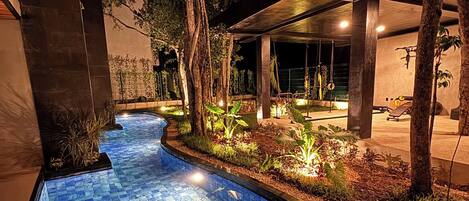 Apartment, 1 Bedroom, Balcony, Garden View | Pool | Outdoor pool