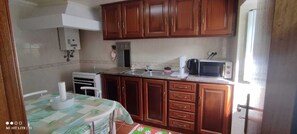 Microwave, oven, stovetop