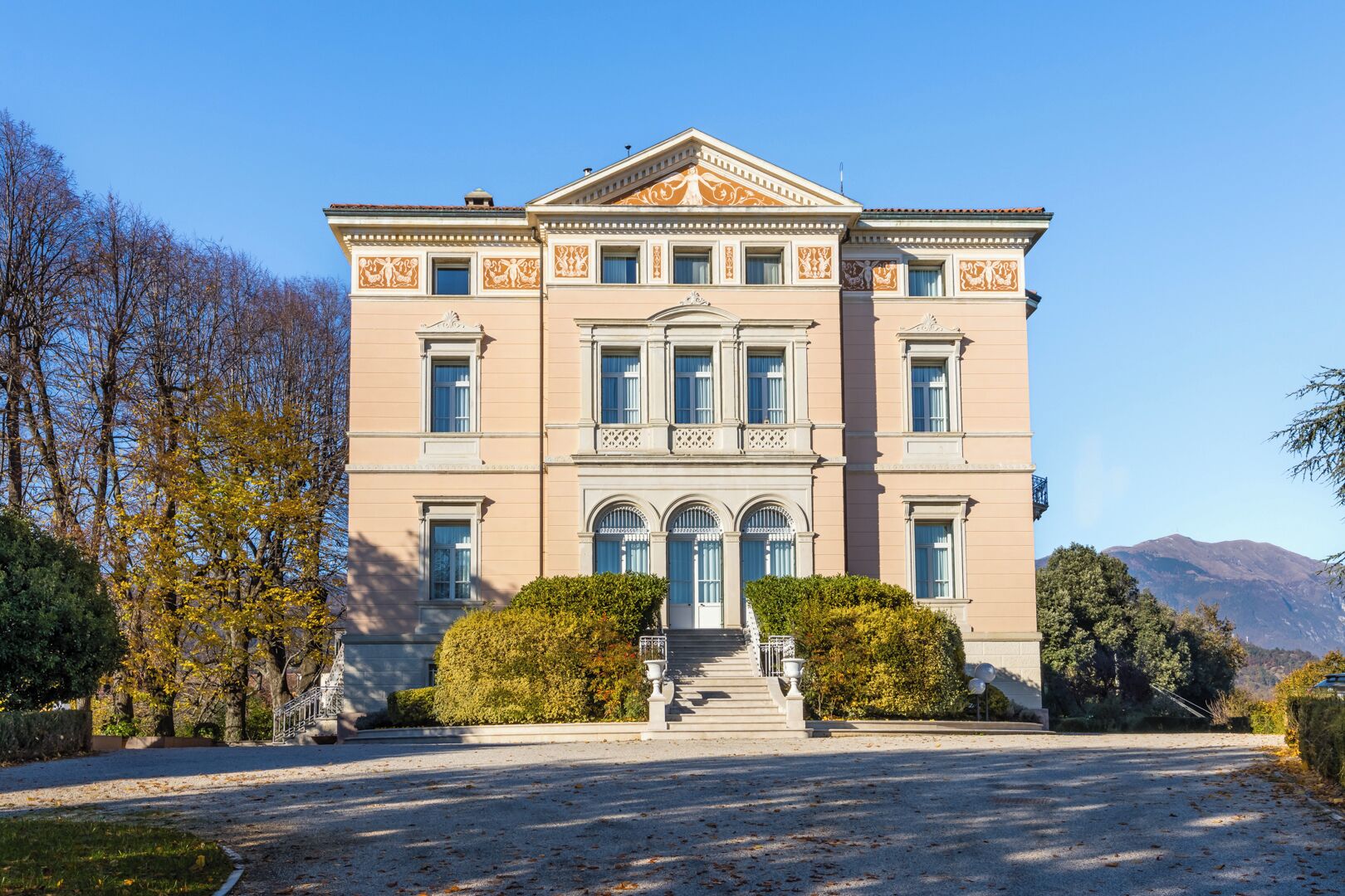 Fassade der Unterkunft