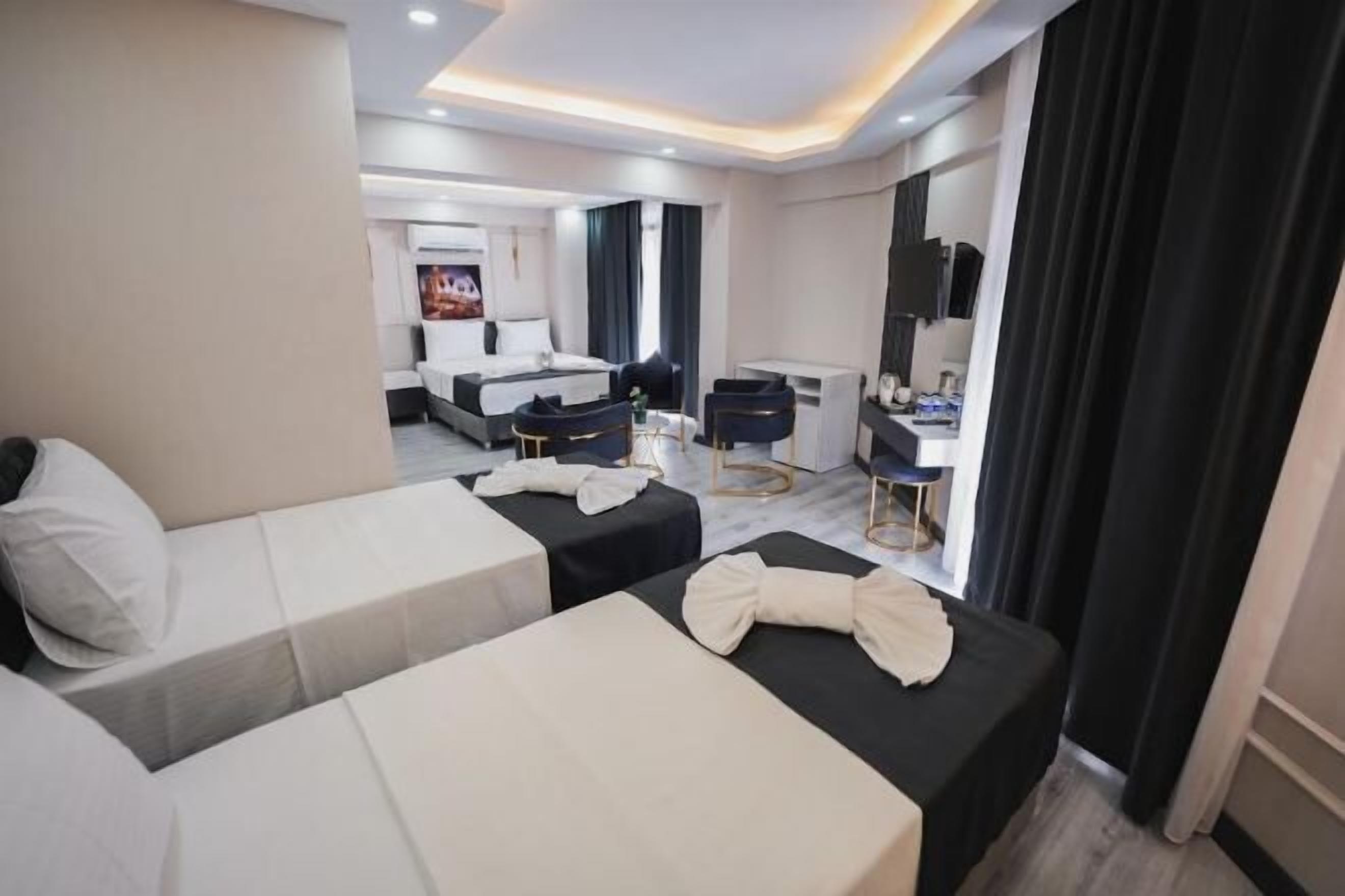 In-room safe, desk, soundproofing