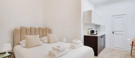 Desk, iron/ironing board, free WiFi, bed sheets