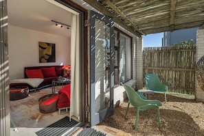 Studio, 2 Bedrooms, Smoking, Patio | Terrace/patio - Charming Garden Cottage, Campsbay, Cape Town (Cape Town)