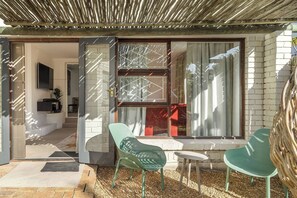 Studio, 2 Bedrooms, Smoking, Patio | Terrace/patio - Charming Garden Cottage, Campsbay, Cape Town (Cape Town)