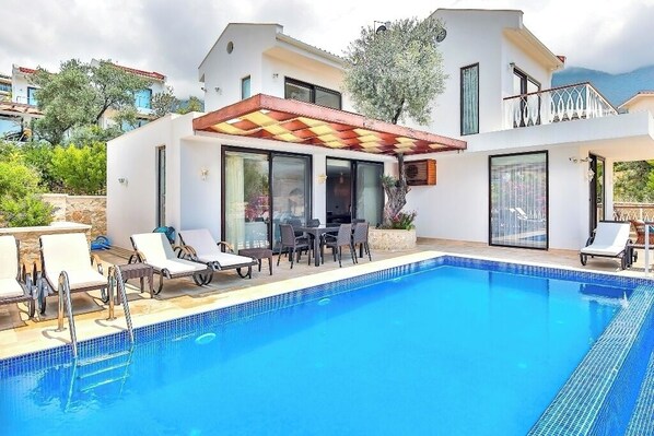 Pool - Villa Feride - Stunning views overlooking Kalkan sea (Kalkan)