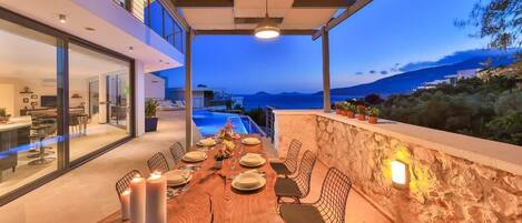 Udendørs spisemuligheder