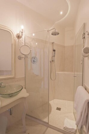 Free toiletries, hair dryer, soap, toilet paper
