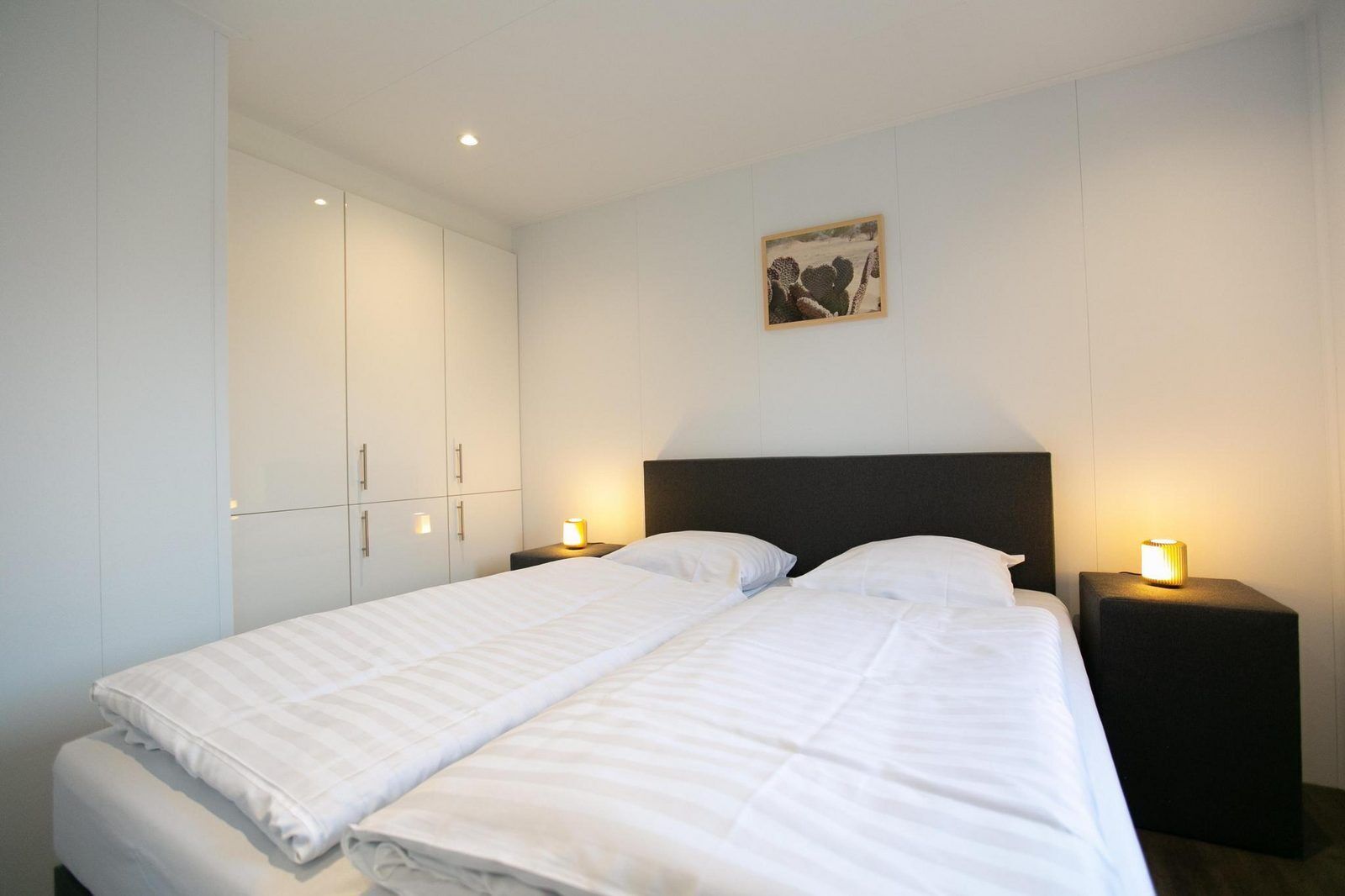 2 slaapkamers, beddengoed