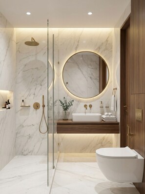 Shower, free toiletries, hair dryer, towels - Dahabi Era-Delhi Airport (New Delhi)