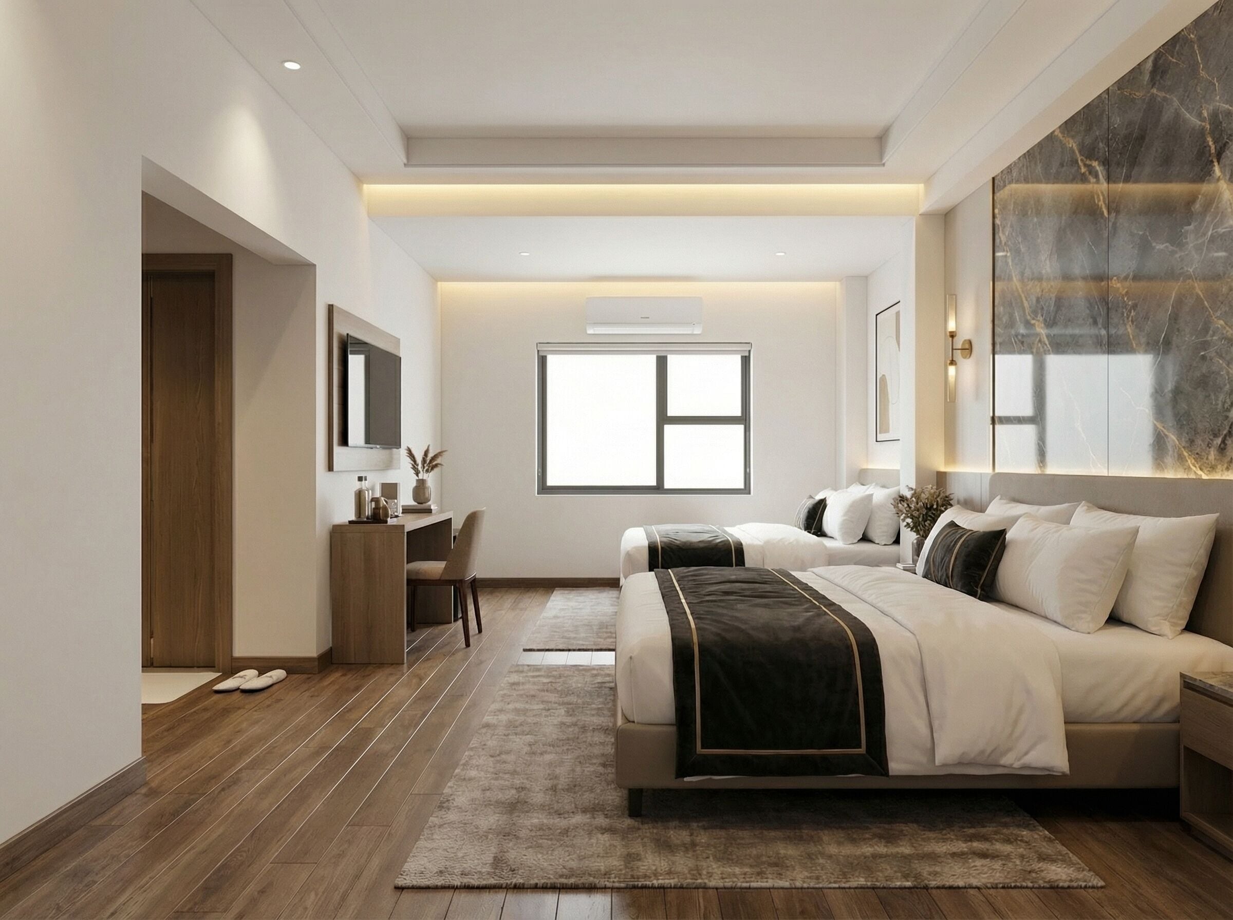 家庭房 | 客房内保险箱、熨斗/熨板、免费 WiFi、床单