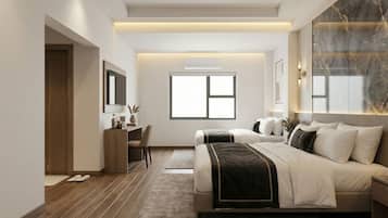 In-room safe, iron/ironing board, free WiFi, bed sheets