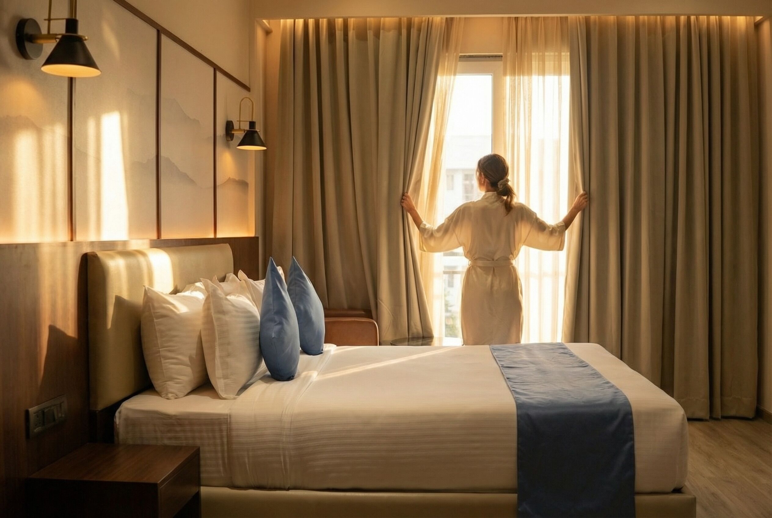 Camera Presidenziale | Una scrivania, postazione laptop, insonorizzazione, ferro/asse da stiro