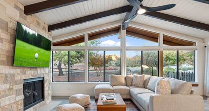 Red Rocks House | Chef`s Kitchen, Fireplace