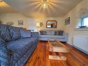 Smart TV, DVD player, books