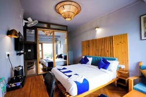 Chambre Deluxe, balcon, vue montagne