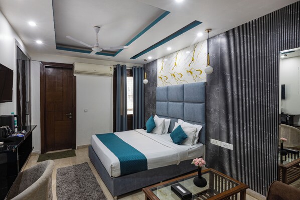 Deluxe Double Room | Free WiFi - The Bed and Rock (New Delhi)