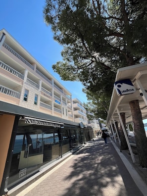 Majoituspaikan julkisivu