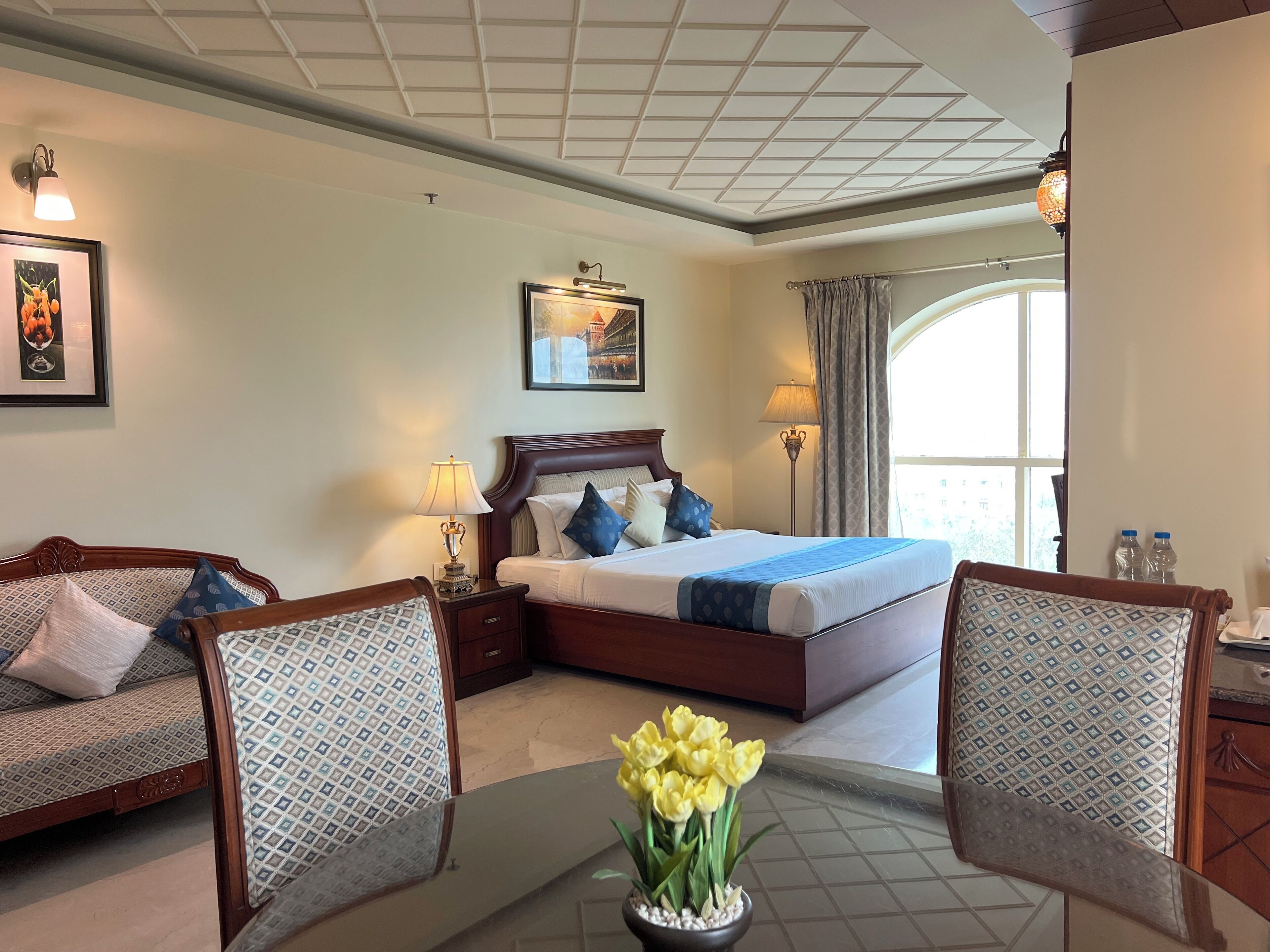 Presidential-rum | Mörkläggningsgardiner, gratis wi-fi och sängkläder