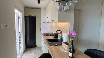 Mobile Home (Two Bedroom Mobile Home with Terrace ) | Private kitchen | Fridge