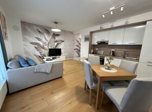 Apartment (One Bedroom Apartment) | Living room - Cozy Retreat in Krapinske Toplice: Comfort and Prime Location With Private Parking (Krapinske Toplice)