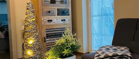 Appartement (Classic One Bedroom Apartment with Te) | Woonkamer
