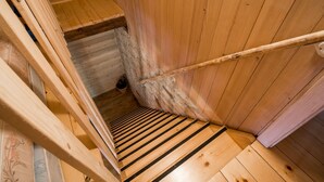 House (Two Bedroom Holiday Home with Sauna) | Staircase - Serene Rustic Haven Holiday Home With Sauna (Bistrica ob Sotli)