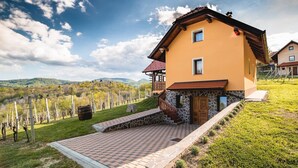 Ferienhaus (One Bedroom Holiday Home with Terrace) | Aussenbereich