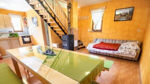 Ferienhaus (One Bedroom Holiday Home with Terrace) | Eigene Küche