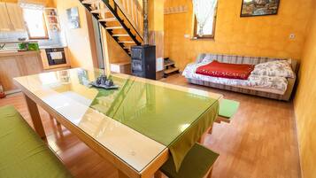 Casa (One Bedroom Holiday Home with Terrace) | Cocina privada | Refrigerador