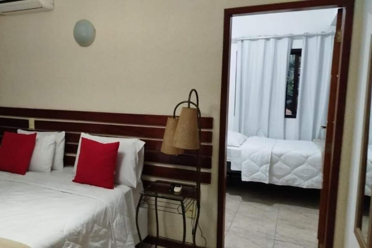 Superior Quadruple Room, Balcony, Garden View