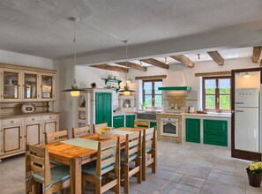 Private kitchen - Authentic Villa Banić (Buzet)
