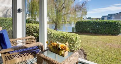 Pond Views & Community Perks: Sunset Beach Condo!
