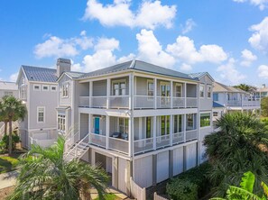 Exterior - Stunning Home w/ Boardwalk to Beach + Views of Ocean by Tybee Cottages (Tybee Island)