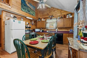 Fridge, microwave, oven, stovetop - New Listing! Hot Tub, Foosball, Fireplace, Pool Table, & Free Attractions! (Sevierville)