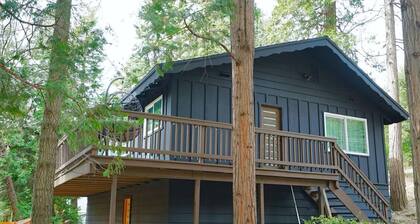 Beautiful Renovated Cozy Forest Home in Crestline with Hot Tub