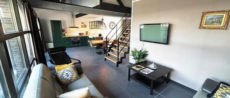 Maison Confort, vue sur le jardin | 1 chambre, rideaux dâobscurcissement, accĂšs au Wi-Fi (inclus)