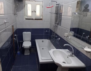 Sèche-cheveux, papier toilette