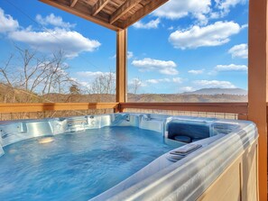Bain à remous extérieur
