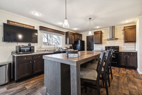 Maison, 3 chambres | Cuisine privée