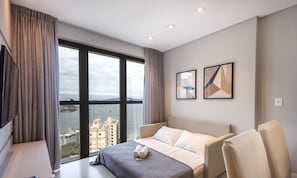 Apartamento básico | 1 dormitorio, wifi gratis, ropa de cama