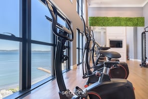 Fitness facility - MHF II Apts Variados em Prédio com Vista para o Mar em Itapema (Itapema)