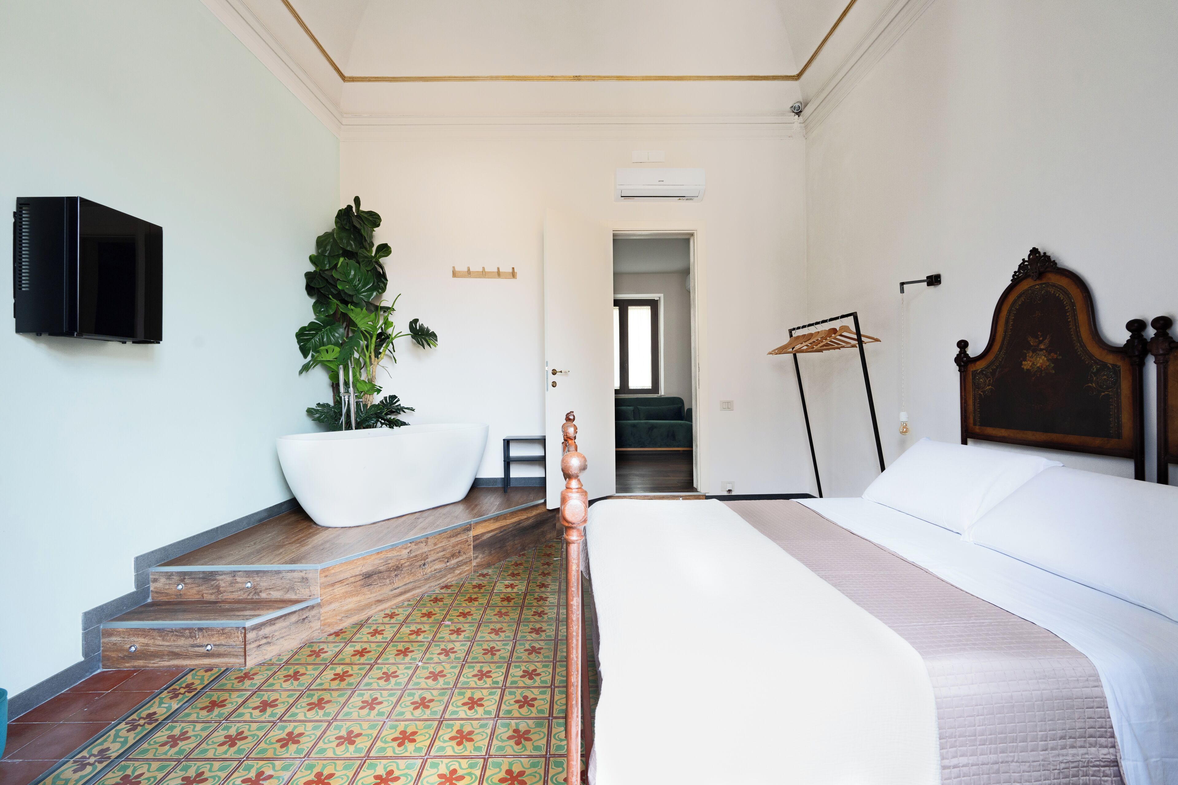 四人房, 城市景 (Proserpina) | 遮光窗簾/窗簾、隔音、熨斗/熨衫板、免費 Wi-Fi