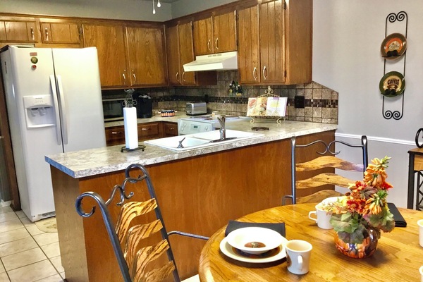 Microondas, horno, parrilla de estufa y lavavajillas