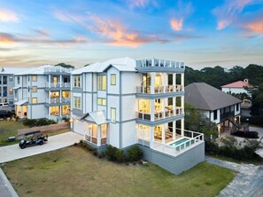 Exterior - Private Pool! Serene Views! Adult Bikes! Beach Access! Low-Speed Vehicle! (Santa Rosa Beach)