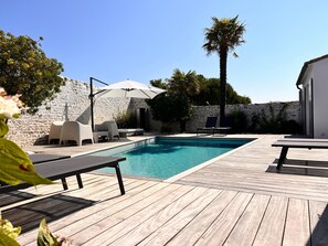 Piscine chauffée